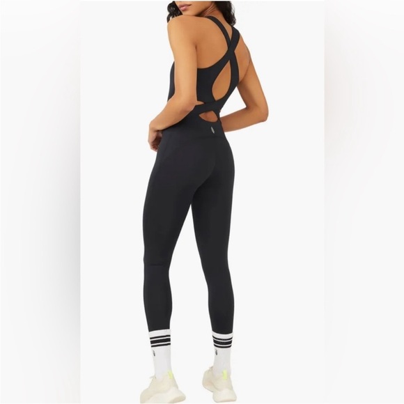 FREE PEOPLE Back It Up Onesie in Black Size Medium NWT - Picture 5 of 14